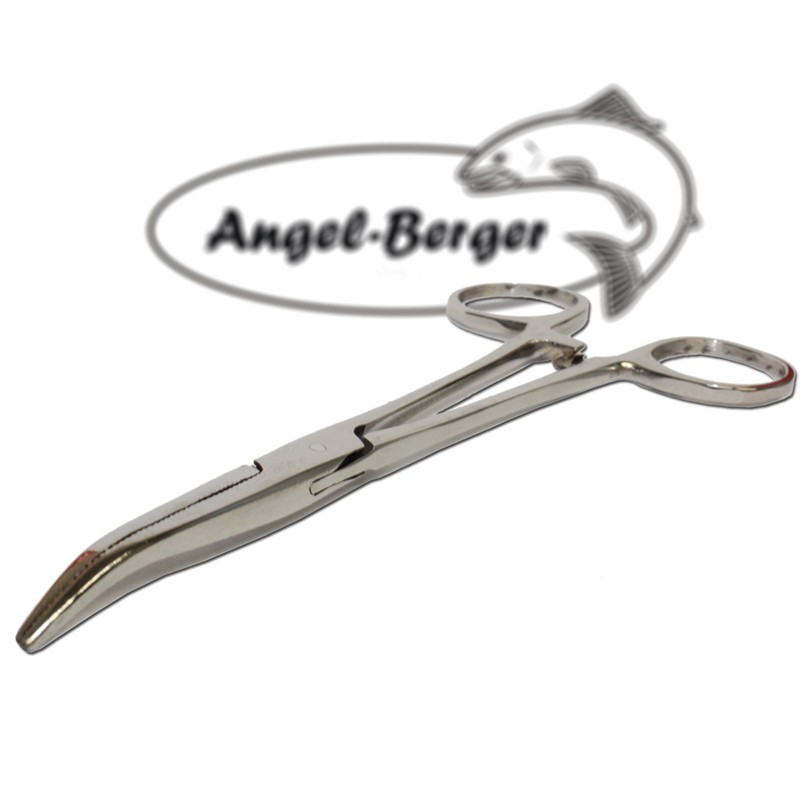 Angel-Berger Hook Clamp Curved Hook Release Pliers Artery Clamp