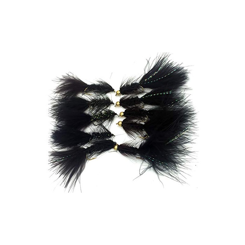 Fly Fishing WOOLLY BUGGER SET Beadhead and Non beadhead LURES/STREAMERS