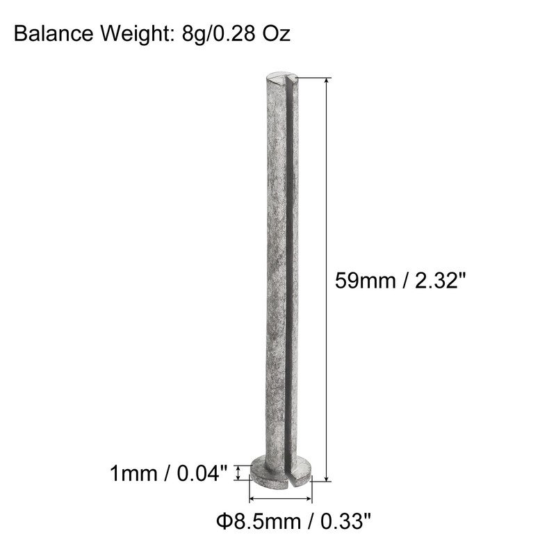 PATIKIL 8g Golf Lead Tip Weights Swing Balance Adjusting Tip