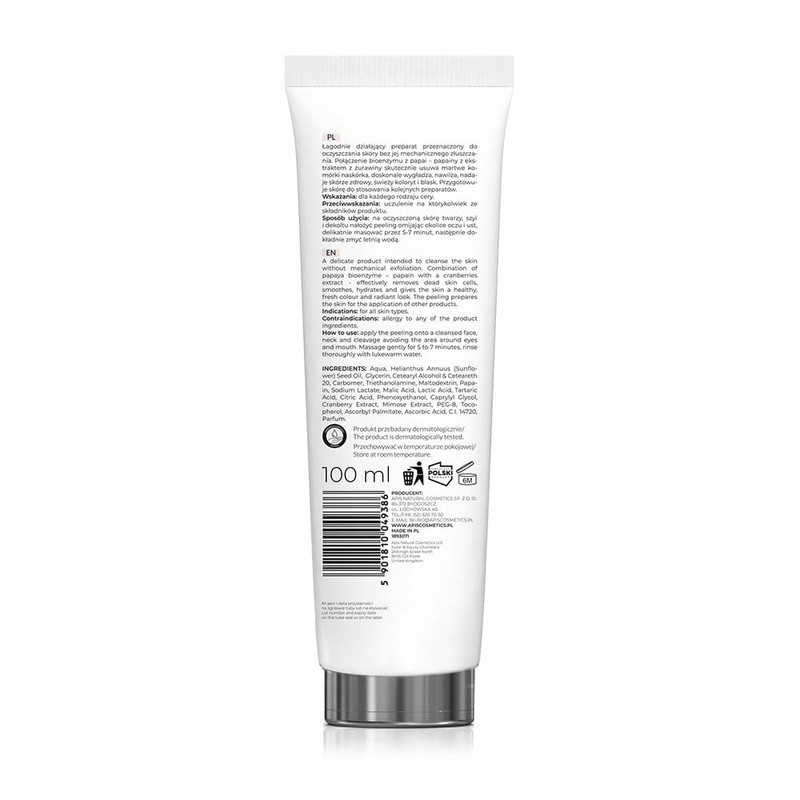 APIS MOOSBERRY VITALITY Enzymatic Face Scrub with Cranberry | Vitality