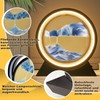 BARVERE Sand Pictures for Rotating with LED, 3D Dynamic Sand