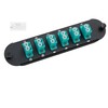 Fiber Optic Hardware Adapter Panel with LC Duplex MM OM3