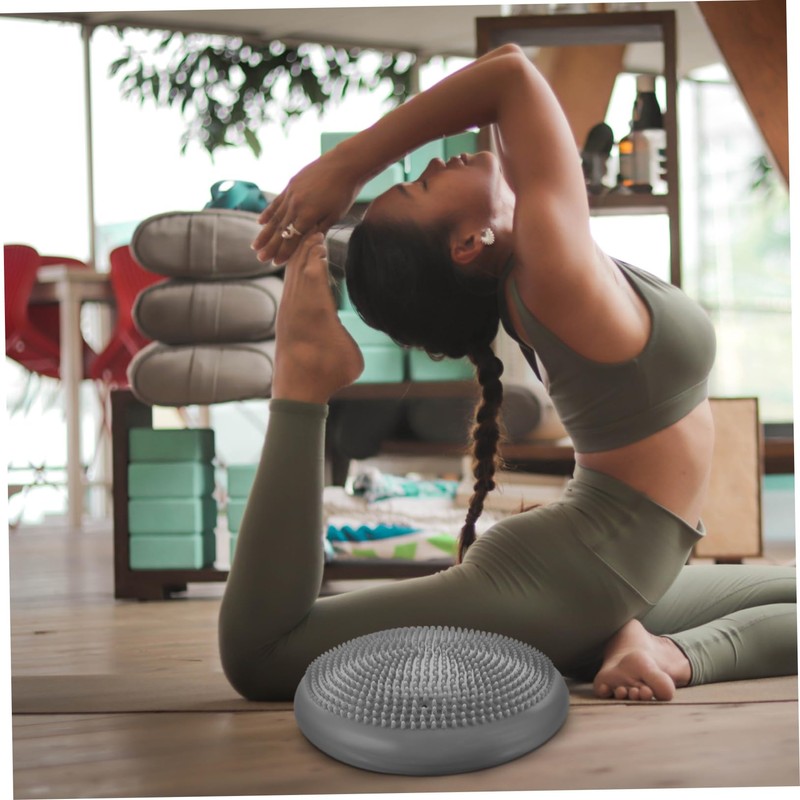 OHPHCALL Balance Disc Wobble Seat for Fitness Lower Back Support