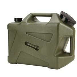 wopenairs Water Container Water Jug with Spigot with (3.2-5) Gallons Portable No Leakage for Camping,Vehicle, Car, Hiking, Hurricane Supplies RV (Green, 5Gallons)