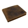 Greenburry Wallet Vintage Wallet RFID Secret, brown