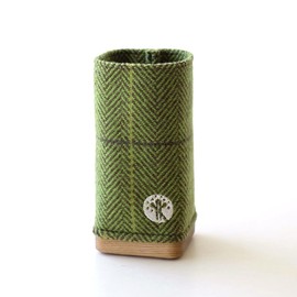 Knm5142 (C) Pen Holder, Glasses Stand, Cute, Wood, Wall Mountable, Stylish, Pen Holder, Glasses Holder, Tabletop, Fabric and Wood Pen Holder
