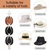 Adorila 2 Pack Macrame Hat Rack for Wall, Bohemian Hat