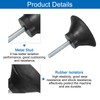 sourcing map 8Pcs Thread Adjustable Levelling Feet, 1.97" x 0.98"