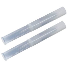 mindmemo Set of 2 Poster Rolls, Document Roll, Transport Roll, Drawing Roll, Transport Tube for Paper, Poster, Plans Extendible with Thread (Diameter 40 x 350-620 mm) for DIN A4 A3 A2 A1 Transparent