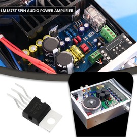 The Lord of the Tools LM1875T 20W Mono Audio Power Amplifier 5-Pin TO-220 Sound Amplifier Chip Applicable to Audio Amplifier Home Cinema Sound Systems Pack of 10