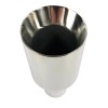 Long Exhaust Tip 2.25" Inlet 4.00" Outlet 8.00" long WDW4008-225-DW