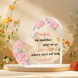 Thank You Gifts Heart Plaques Farewell Gifts for Coworkers for Women Teacher Gifts for Women Appreciation Gifts for Coworkers Trophy Award Inspriational Gifts for Women Graduation Gift