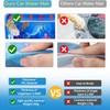 2 Packs Thickened Water Sensor Play Mat for Cats,Cat Cooling