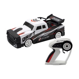 Silverlit 70013 4SPEED Remote Control Stunt Drift Car - 2.4GHz - White and Black - 24cm, White/Black