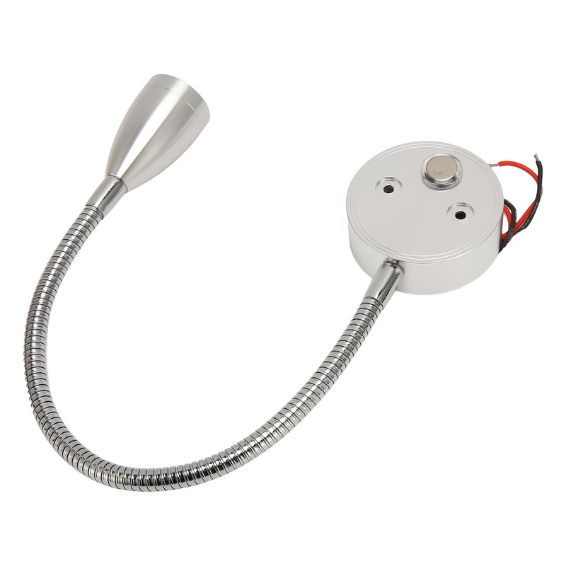 LED Wall Mounted Reading Light Touch Control 3 Color Temperature