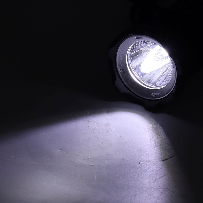 Diving Flashlight LED White Light Underwater Dive Torch IPX8 Waterproof