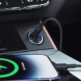 Alogic 30W Rapid Power Mini Car Charger 2xUSB-C