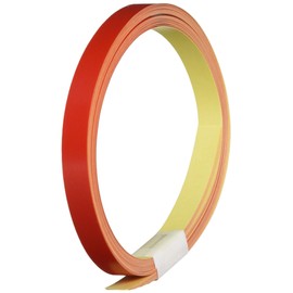 Japan Green Cross Helmet Line (Non-Reflective Type), HLM-B (Small), Red, 0.4 inches (10 mm) Width x 27.6 inches (700 mm) 235308 (10 Pieces)