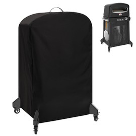 Pizza Oven Cover for Blackstone 6825 6824, 16 inch Outdoor Pizza Oven Accessories, Waterproof Blackstone Pizza Oven Cart Cover w/Top Handle & Windproof Buckles