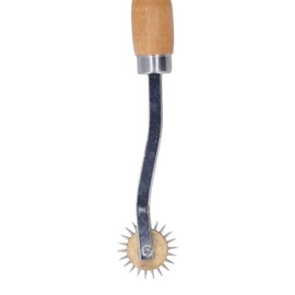 Sewing Tracing Wheel for Sewing Patterns, Wood and Stainless Steel Serrated Tracing Wheel, Perforation Cutter, Overstitch Wheel, Leather Paper Perforator Tracing Wheel Sewing