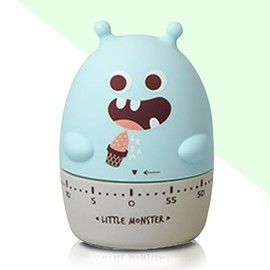 Mechanical Kitchen Timer, Cute Wind Up 60-Minute Manual Countdown for Kids, Classroom, Home, Study and Cooking