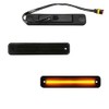 GTINTHEBOX Smoked Lens Amber LED Front Side Marker Light for