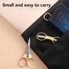 Folding Scissors, TSA Compliant & Portable, Compact, Safe Travel Scissors,