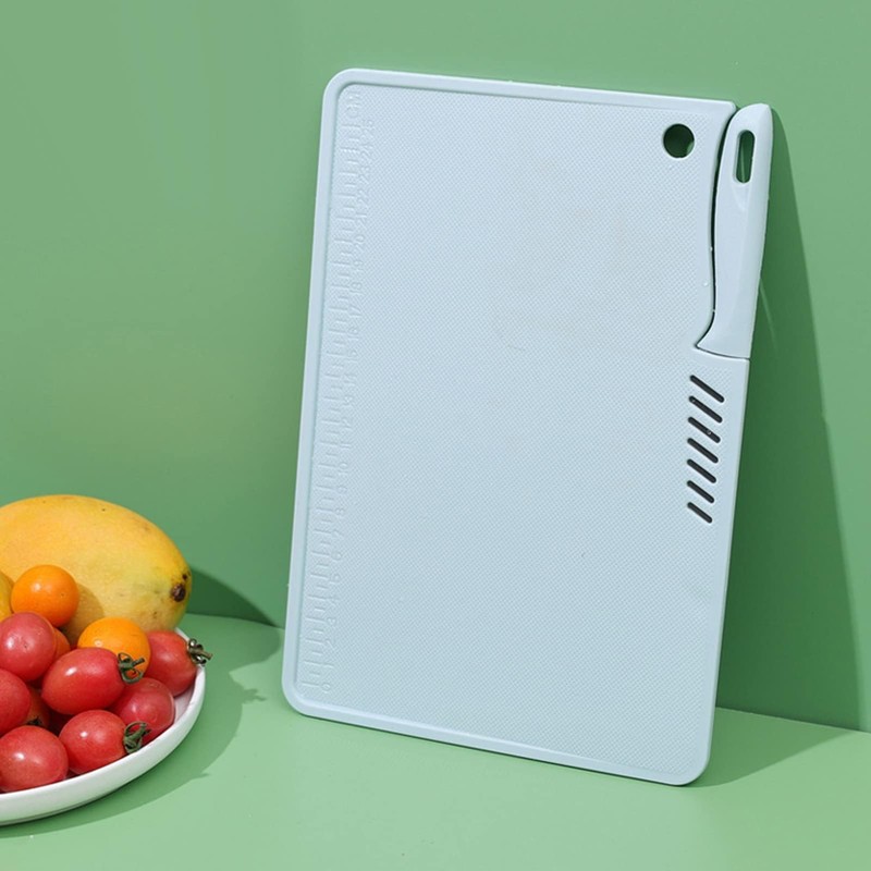 Kitchen Plastic Cutting Board, Reusable Plastic Utility Cutting Board Multifunctional