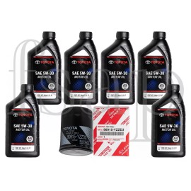 Toyota Genuine Toyota oil change kit for 2004 Toyota 4Runner 4.0L V6 90915-YZZD3