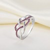 YL Celtic Knot Rings 925 Sterling Silver Twisted Knot Ring