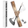 MUSELASH Lash Bond and Seal Lash Clusters Eyelash Extensions Long