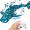 RC Shark Toy Pool Boat Toy High Simulation Light Effect