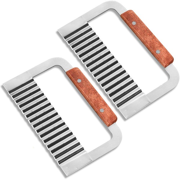 Stainless Steel Wavy and Straight Soap Mold Loaf Potato Vegetable