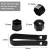 XNBTFK Wheel Nut Covers, 21 PCS Universal 17mm Wheel Nut