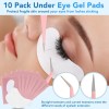 Maniquí Cabeza + pestañas Práctica, extensiones Pestañas + set de