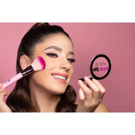 Brocha Sombras Pink Up Mini Difuminadora Brocha Difuminar Color Rosa
