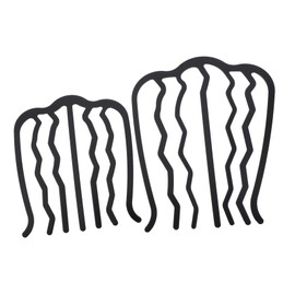 Mikinona 2pcs Stunning Hair Fork Metal Hair Side Comb Hairpin Stick for Women Girls for Parties