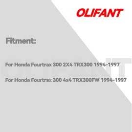 OLIFANT Ignition CDI Module Box For Honda Fourtrax 300 TRX300 TRX300FW 1994-1997 30410-HM5-671 30410-HM5-672 30410-HM5-670 30410-HM5-505 Black