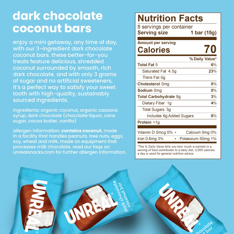 UNREAL Complete Variety Pack (6 Bag Sampler) | Less Sugar,