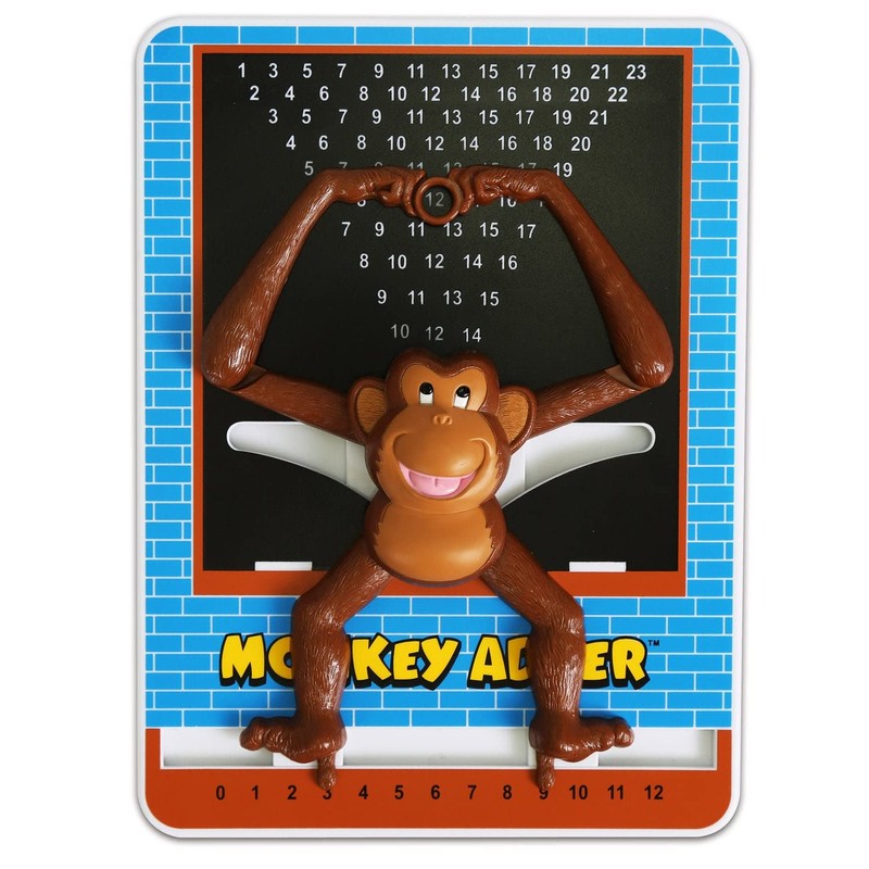 POPULAR PLAYTHINGS Monkey Addition Calculator, Math Learning Toy for Children