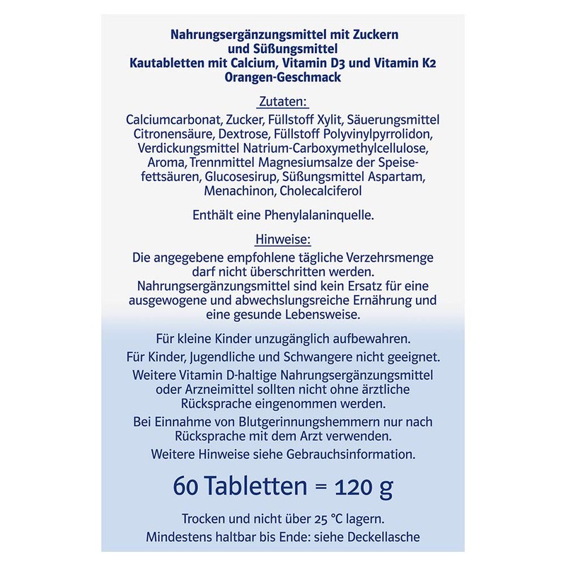 Doppelherz Calcium 1000 + D3 + K2 System - Calcium