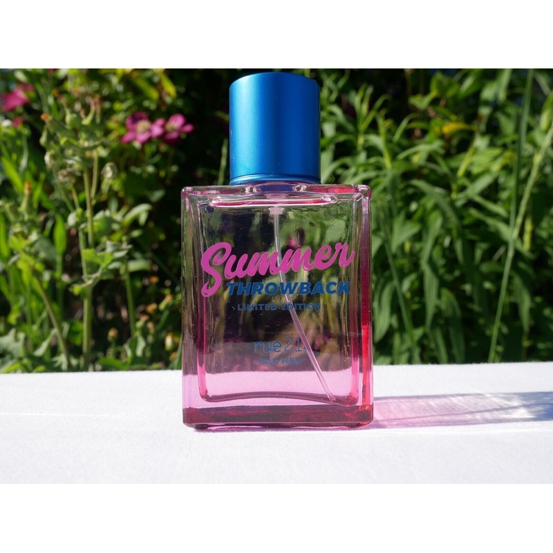 Rue21 Summer Throwback for Her Perfume Spray Limited Edition 1.7