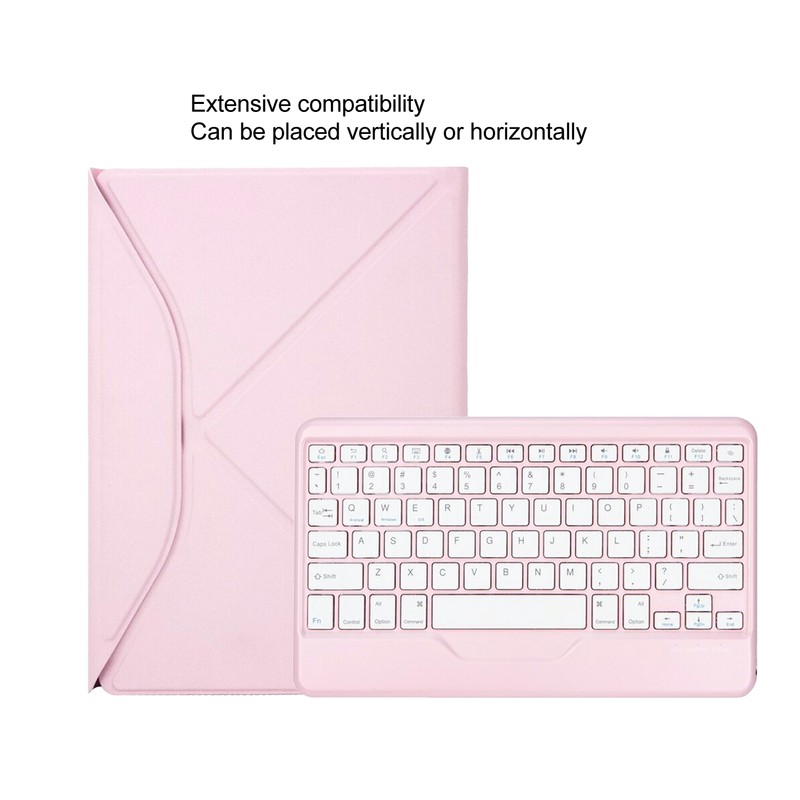 Vertical Keyboard Case Multi Angle Magnetic Clear Back Cover Detachable