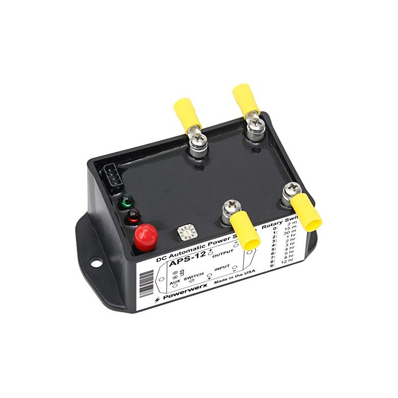 Powerwerx DC Automatic Power Switch/Timer