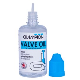 Champion Valve Oil (50ml) for Cornet, Trumpet, Flugelhorn, Tenor Horn, Trombone, Baritone Horn, French Horn, Euphonium, Tuba. Valve and Rotor Lubrication for Brass Musical Instruments. Made In The UK