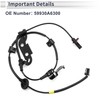 X AUTOHAUX ABS Wheel Speed Sensor Rear Right ABS Sensor