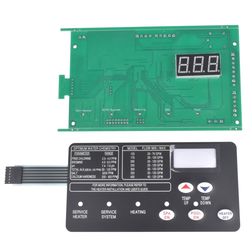 Woosphy 42002-0007S Control Board Kit W/ 472610Z Switch Pad Replacement