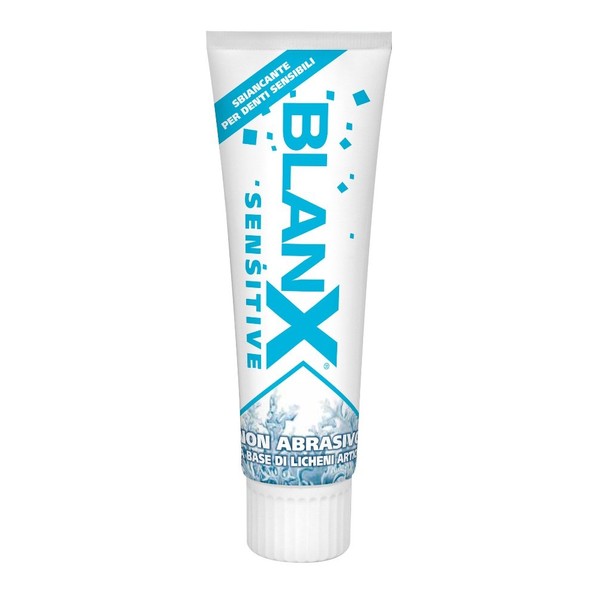 Blanx - Sensitive Zahnpasta mit arktischen Flechten zum Aufhellen empfindlicher Zähne, 75 ml