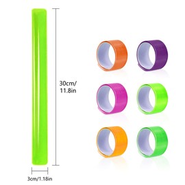 13 PCS Reflektorbänder Schnapparmbänder Klatscharmband Sicherheitsband Reflektierend Sicherheitsband Kinder,Geeignet für Jogger und Radfahrer,TransportJagd,Sport,Sicherheit in der Schule(13 Farben)