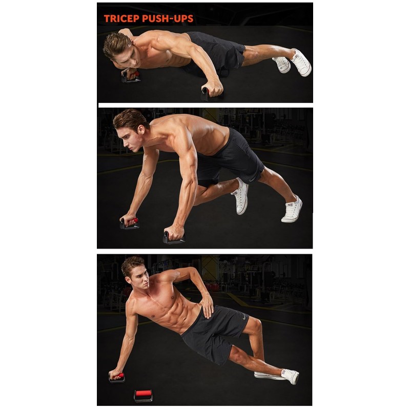 Kurop Push Up Bar Brackets 2 Pack Push Up Muscle